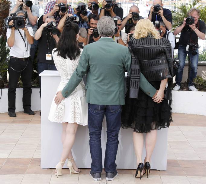 Todd Haynes, Rooney Mara e Cate Blanchett, di spalle